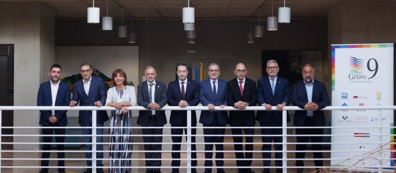 La UPNA asume la presidencia del G-9 de Universidades en la Asamblea General de Rectoras y Rectores celebrada en Pamplona